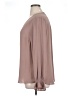 T Tahari 100% Polyester Brown Long Sleeve Blouse Size XL - photo 5