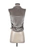 A New Day Silver Sleeveless Blouse Size S - photo 1