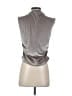 A New Day Silver Sleeveless Blouse Size S - photo 2