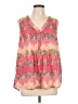 Daniel Rainn 100% Polyester Pink Sleeveless Blouse Size L - photo 1