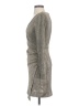 Amuse Society Metallic Gray Cocktail Dress Size S - photo 5
