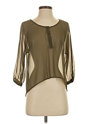 Sparkle & Fade 3/4 Sleeve Blouse (view 1)