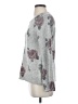 Lucky Brand Floral Gray Pullover Sweater Size S - photo 5