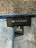 AB Studio Blue Sleeveless Top Size M - photo 4