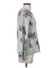 Lucky Brand Floral Gray Pullover Sweater Size S - photo 4