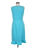 Bob Mackie Solid Teal Cocktail Dress Size 6 - photo 2