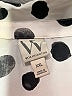 Worthington 100% Polyester Polka Dots White Long Sleeve Blouse Size XXL - photo 7