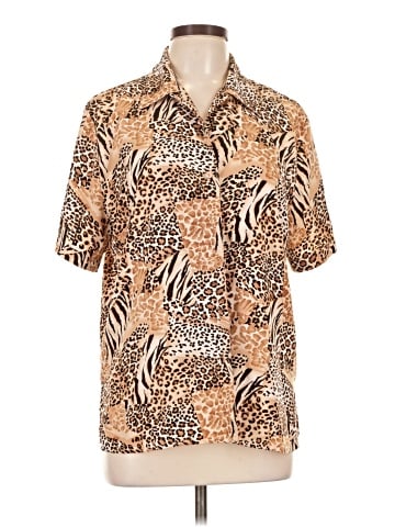Claudia Richard Short Sleeve Blouse (view 1)
