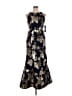 Aidan Mattox Black Blue Cocktail Dress Size 14 - photo 1