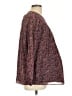 Hatch 100% Polyester Brown Long Sleeve Blouse Size Lg Maternity (3) - photo 4