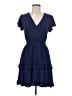 Altar'd State 100% Rayon Solid Blue Casual Dress Size M - photo 1