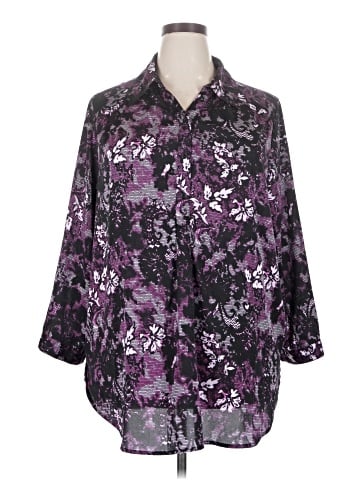 Joan Rivers 3/4 Sleeve Blouse (view 1)
