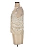 Parker 100% Silk Tan Sleeveless Top Size XS - photo 5