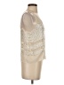 Parker 100% Silk Tan Sleeveless Top Size XS - photo 4