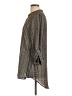 About A Girl 100% Polyester Gray Long Sleeve Blouse Size L - photo 5