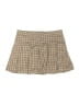 American Eagle Outfitters Plaid Tan Brown Skort Size M - photo 1