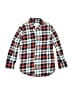 Gap Kids 100% Cotton Plaid Red Long Sleeve Button-Down Shirt Size S (kids) - photo 1