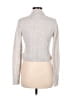 Jessica Simpson Metallic Silver Turtleneck Sweater Size M - photo 2