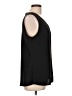 Nic + Zoe 100% Polyester Black Sleeveless Blouse Size L - photo 4