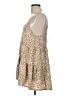 RVCA Animal Print Tan Casual Dress Size 10 - photo 5