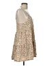 RVCA Animal Print Tan Casual Dress Size 10 - photo 4