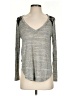 Lush Gray Long Sleeve Henley Size S - photo 1