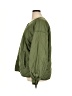 Gap 100% Polyester Argyle Green Jacket Size XL - photo 5