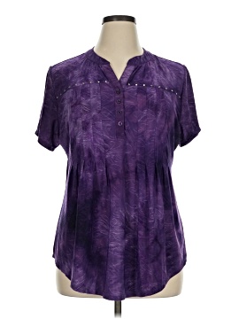 Sierra Grace Short Sleeve Blouse