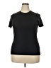 Bcg 100% Recycled Polyester Black Short Sleeve Turtleneck Size 18 - photo 1