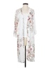 Hem & Thread 100% Polyester White Cardigan Size S - photo 1