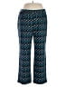 New Directions Chevron-herringbone Blue Casual Pants Size XL Petite - photo 1