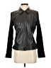 Ann Taylor LOFT 100% Leather Black Leather Jacket Size S - photo 1