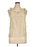 Unbranded 100% Silk Tan Gold Tank Top Size XL (estimated) - photo 1