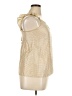 Unbranded 100% Silk Tan Gold Tank Top Size XL (estimated) - photo 4