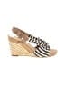 Aerosoles Stripes Tan Wedges Size 9 - photo 1