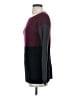 Vince Camuto Color Block Burgundy Pullover Sweater Size XXS - photo 5