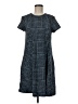 J. McLaughlin Houndstooth Blue Casual Dress Size M - photo 1