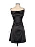 Zaful 100% Polyester Solid Black Cocktail Dress Size 8 - photo 1