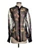 Equipment Black Long Sleeve Blouse Size S - photo 1