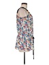 MILLY Cabana Blue Sleeveless Silk Top Size M - photo 4