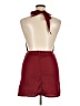 Unbranded 100% Polyester Solid Burgundy Cocktail Dress Size M - photo 2
