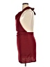 Unbranded 100% Polyester Solid Burgundy Cocktail Dress Size M - photo 5