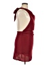 Unbranded 100% Polyester Solid Burgundy Cocktail Dress Size M - photo 4