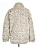 Entro 100% Polyester Animal Print Ivory Faux Fur Jacket Size L - photo 2