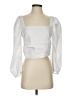 Veronica Beard White 3/4 Sleeve Blouse Size 6 - photo 1