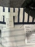 H&M Stripes Ivory Shorts Size 10 - photo 3