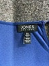 Jones New York Blue Long Sleeve Blouse Size L - photo 7