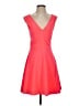 FELICITY & COCO 100% Polyester Solid Red Cocktail Dress Size S - photo 1