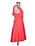 FELICITY & COCO 100% Polyester Solid Red Cocktail Dress Size S - photo 4