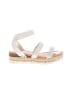 SODA White Wedges Size 4 1/2 - photo 1